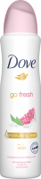 Dove - Go Fresh - 48h Anti-Perspirant - Antyperspirant w aerozolu - Granat i Werbena Cytrynowa - 150 ml