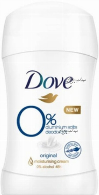 Dove Original - 0% Aluminum Salts Deodorant Stick deodorant - 40