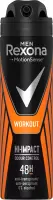 Rexona - Men - Workout Hi-Impact 48H Anti-perspirant - Spray antiperspirant for men - 150 ml