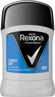 Rexona - Men - Cobalt Dry - Anti - perspirant 48H - Antiperspirant stick for men - 50 ml