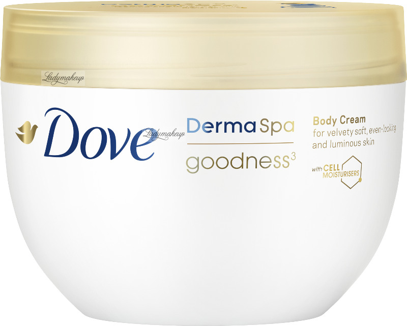 Dove - Derma Spa Goodness Body Cream - Body cream for skin - 300 ml