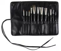Kozłowski - Professional set of 12 make-up brushes - e710