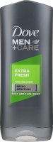 Dove - Men + Care - Extra Fresh - Body and Face Wash - Body and face shower gel for men - 400 ml