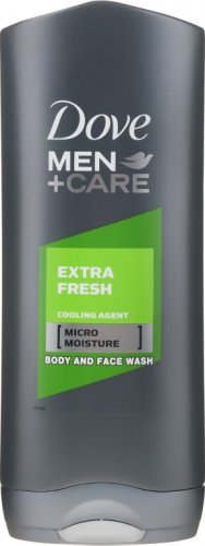 Dove - Men+Care - Extra Fresh - Body and Face Wash - Żel pod prysznic do mycia ciała i twarzy dla mężczyzn - 400 ml