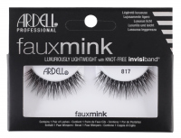 ARDELL - FAUX MINK - Luxuriously Lightweight with invisiband - Artificial strip eyelashes - 817 - 817
