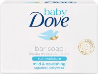 Dove - Baby - Baby Bar Rich Moisture - Nawilżające mydło w kostce dla dzieci - 75 g