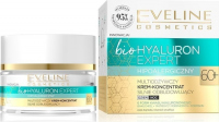 Eveline Cosmetics - Bio Hyaluron Expert - Multiodżywczy krem koncentrat silnie odbudowujący - Dzień/Noc - 60+