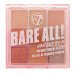 W7 - BARE ALL - PRESSED PIGMENT PALETTE - Palette of 9 eyeshadows - UNCOVERED