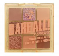 W7 - BARE ALL - PRESSED PIGMENT PALETTE - Palette of 9 eyeshadows - EXPOSED