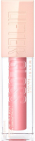 MAYBELLINE - LIFTER GLOSS + HYALURONIC ACID - Lip gloss with hyaluronic acid and vitamin E - 5.4 ml - 004 - SILK - 004 - SILK