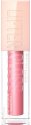 MAYBELLINE - LIFTER GLOSS + HYALURONIC ACID - Lip gloss with hyaluronic acid and vitamin E - 5.4 ml - 005 - PETAL - 005 - PETAL