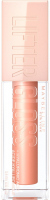 MAYBELLINE - LIFTER GLOSS + HYALURONIC ACID - Lip gloss with hyaluronic acid and vitamin E - 5.4 ml - 007 - AMBER - 007 - AMBER