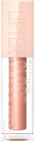 MAYBELLINE - LIFTER GLOSS + HYALURONIC ACID - Lip gloss with hyaluronic acid and vitamin E - 5.4 ml - 008 - STONE - 008 - STONE