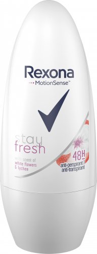 Rexona - Stay Fresh Anti-Perspirant 48H - Antyperspirant w kulce - White Flowers & Lychee