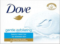 Dove - Gentle Exfoliating Beauty Cream Bar - Creamy Bar Soap - 100 g