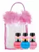 VIPERA - Tutu Set - Gift Set of 3 Peel Off Nail Polishes for Children in a Cosmetic Bag - 14