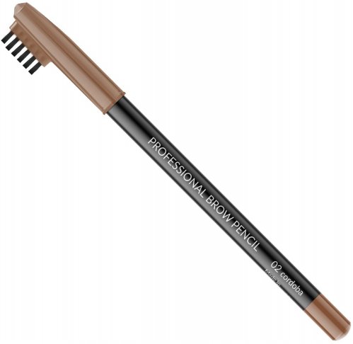 VIPERA - PROFESSIONAL BROW PENCIL - Waterproof eyebrow pencil with a brush - 02 - CORDOBA