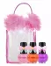 VIPERA - Tutu Set - Gift Set of 3 Peel Off Nail Polishes for Children in a Cosmetic Bag - 16