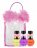 VIPERA - Tutu Set - Gift set of 3 Peel Off nail polishes for children in a cosmetic bag - 12