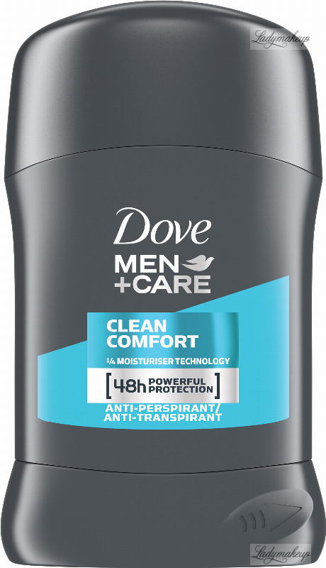 Dove - Men + Care - Clean Comfort 48H - Antiperspirant stick for men - 50 ml