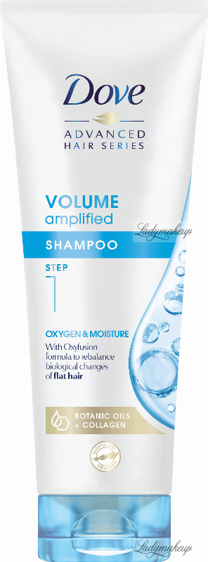 Dove - Advanced Hair Series Volume Amplified Step 1 Oxygen & Moisture - Thin hair shampoo - ml