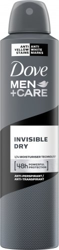 Dove - Men+Care Cool Invisible Dry 48H Anti-Perspirant - Antyperspirant w aerozolu dla mężczyzn - 250 ml