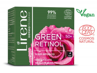 Lirene - GREEN RETINOL 50+ Odżywczy krem do twarzy na noc - 50 ml