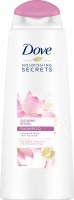 Dove - Nourishing Secrets - Glowing Ritual Shampoo - Szampon do włosów suchych i matowych - Różowy Kwiat Lotosu i Woda Ryżowa - 400 ml