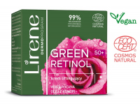 Lirene - GREEN RETINOL 50+ Liftingujący krem do twarzy na dzień - 50 ml