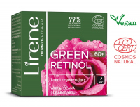 Lirene - GREEN RETINOL 60+ Regenerujący krem do twarzy na noc - 50 ml