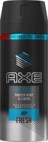 AXE - ICE CHILL - DEODORANT & BODYSPRAY - Dezodorant w aerozolu dla mężczyzn - Mrożona Mięta i Cytryna - 150 ml