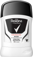 Rexona - Men - Active Protection+ Invisible Anti-Perspirant 48H - Antyperspirant w sztyfcie dla mężczyzn - 50 ml