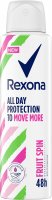 Rexona - All Day Protection to Move More Fruit Spin Anti-Perspirant - Spray Antiperspirant - 150 ml