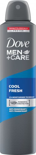 Dove - Men+Care Cool Fresh 48H Anti-Perspirant - Antyperspirant w aerozolu dla mężczyzn - 250 ml
