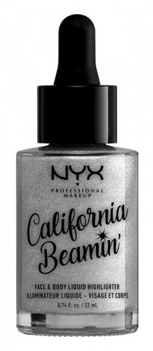 NYX Professional Makeup - California Beamin - Face & Body Liquid Highlighter - Rozświetlacz w płynie 