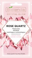Bielenda - Crystal Glow - Rose Quartz Face Mask Primer - PRIMER moisturizing and brightening face mask - 8 g