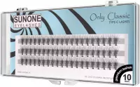SUNONE - EYELASHES - ONLY CLASSIC TYPE-C LASHES - Clumps of false eyelashes - STANDARD - 60 pcs.
