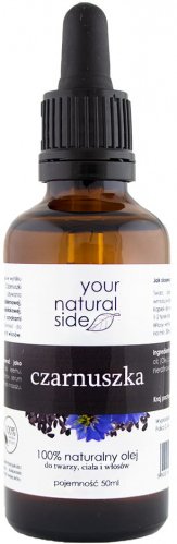Your Natural Side - 100% naturalny olej z czarnuszki - 50 ml
