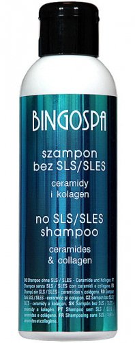 BINGOSPA - Szampon do włosów bez SLS/SLES z kolagenem i ceramidami - 100ml