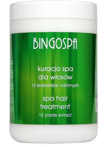 BINGOSPA - Kuracja SPA dla włosów słabych i wypadających - 1000g