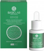 BASICLAB - ESTETICUS - Anti-blemish serum with 5% niacinamide, 5% prebiotic and rice water filtrate - Reduction and narrowing - Day / Night - 15 ml