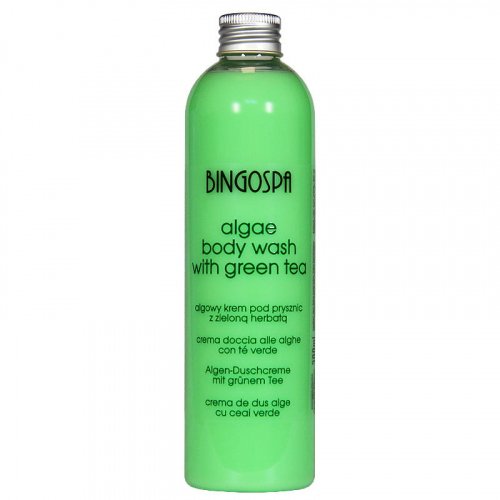 BINGOSPA - Algae Body Wash With Green Tea - Algowy krem pod prysznic z zieloną herbatą - 300ml