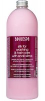 BINGOSPA - SILK FOR WASHING AND HAIR CARE - Jedwab do mycia i pielęgnacji włosów ze śluzem ślimaka - 1000ml		