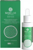 BASICLAB - ESTETICUS - Anti-blemish serum with 5% niacinamide, 5% prebiotic and a pink water filter - Reduction and narrowing - Day / Night - 30 ml