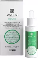 BASICLAB - ESTETICUS -  Anti-imperfections serum with 10% niacinamide, 5% prebiotic, 2% peptide complex and rice water filtrate- Reduction and narrowing - Day / Night - 30 ml