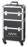 NYX Professional Makeup - 4 Tier Mkup Artist Train Case - Roller cosmetic box
