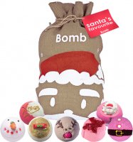 Bomb Cosmetics - Gift Set - Zestaw upominkowy - Worek Św. Mikołaja - Santa's Favourite