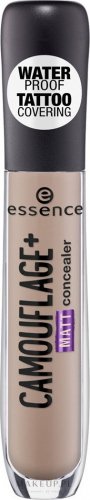 Essence - CAMOUFLAGE + Matt Concealer - Waterproof liquid concealer - 30 - LIGHT HONEY 