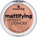 Essence - Mattifying Compact Powder - Matujący puder w kompakcie  - 02 - SOFT BEIGE  - 02 - SOFT BEIGE 