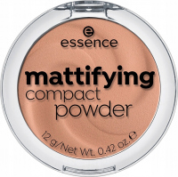 Essence - Mattifying Compact Powder - Matujący puder w kompakcie  - 02 - SOFT BEIGE  - 02 - SOFT BEIGE 